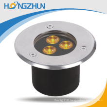 Round 12w led underground lamp RGB Meanwell driver 3 years warranty